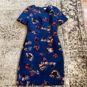 Floral, J. Crew Factory pencil dress